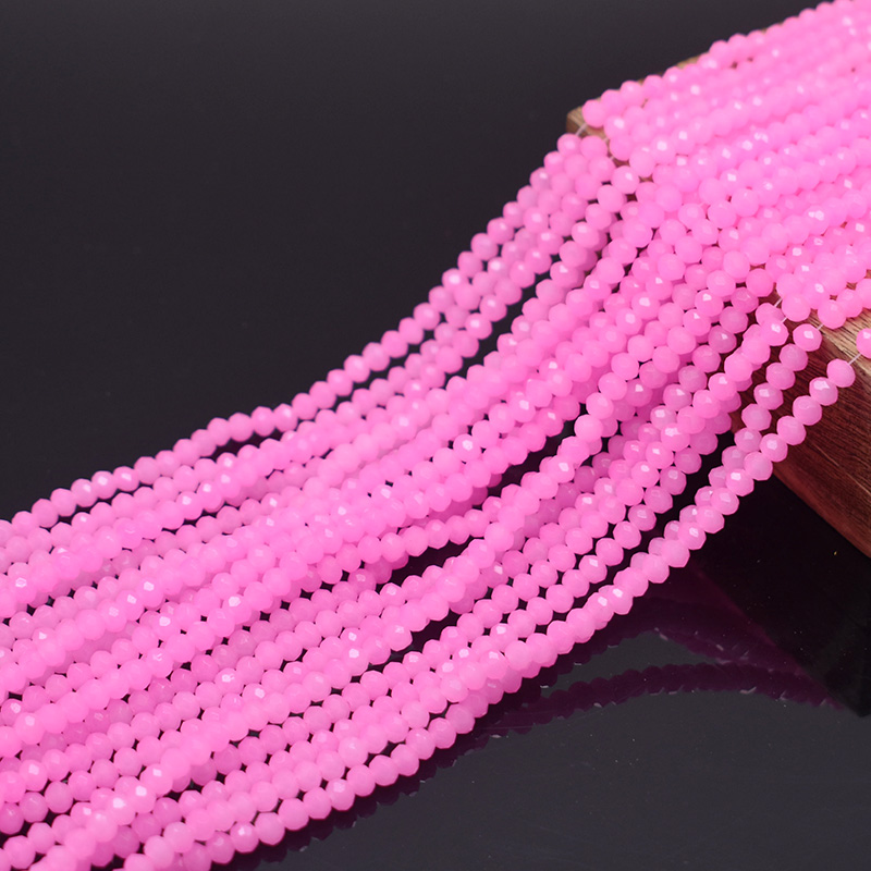 Glass Seed Beads 2Mm Jewelry Making - Rose pêche brillant 1 2 3