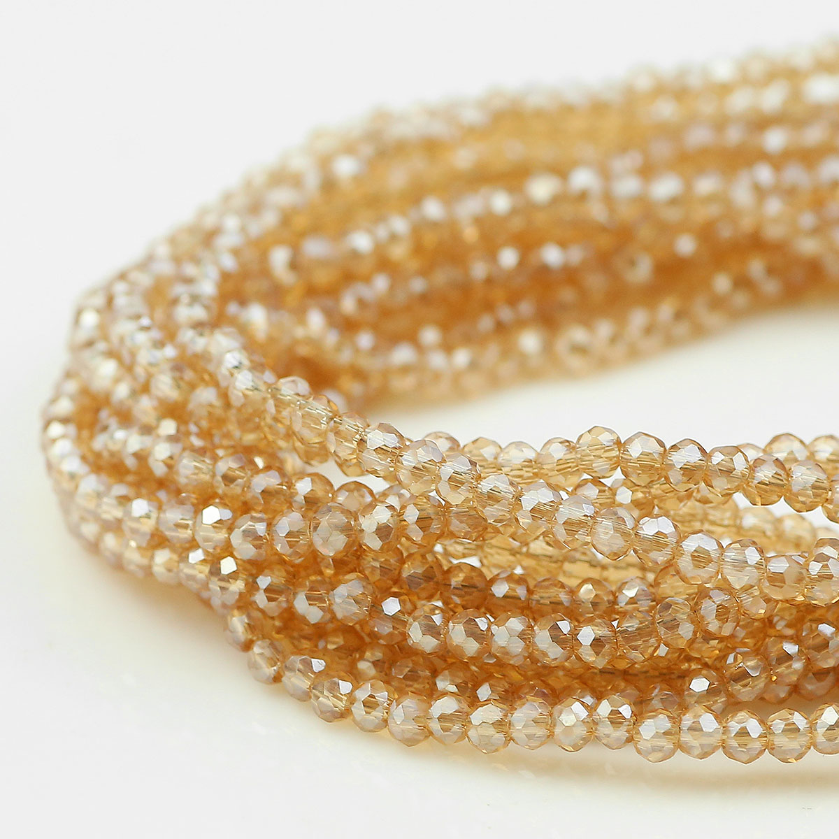 WLYeeS plat rond or champagne  - Glass Seed Beads 2Mm Jewelry Making avis et prix