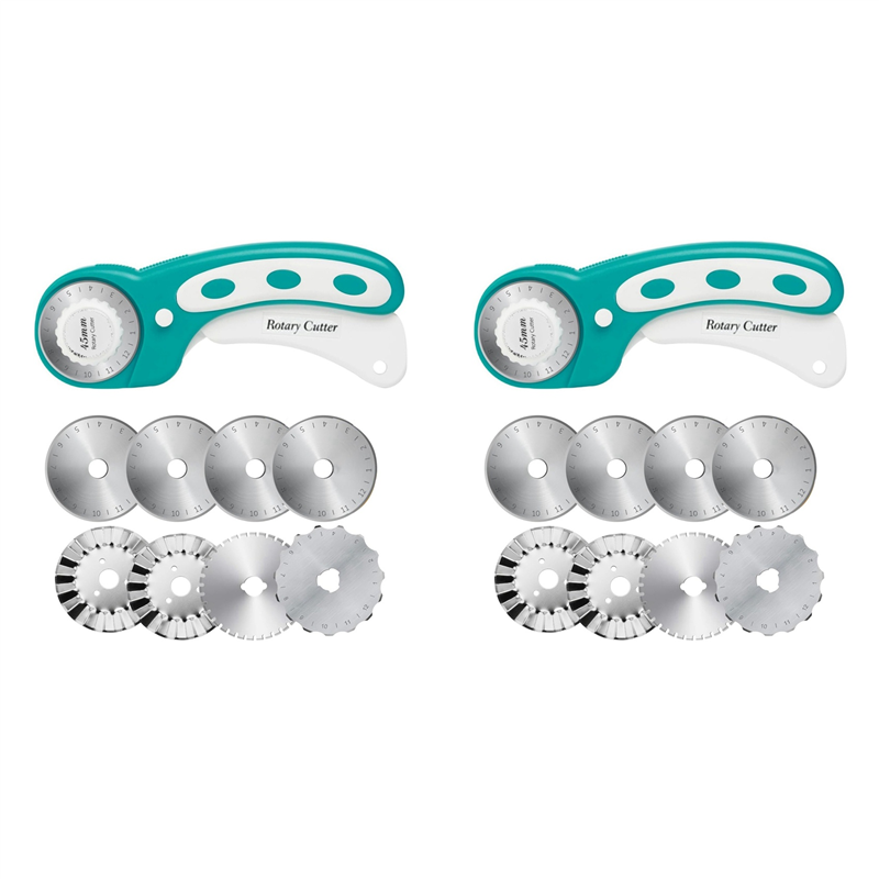 【TODAY-ONLY!】 2 pièces de coup - Rotary Cutter For Fabric 45Mm avis et prix