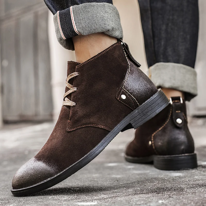 Bottines en daim de vache fait - Craft Tools avis et prix