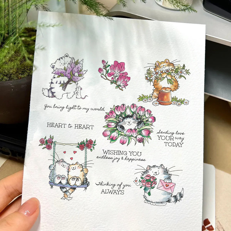 Suncraft – tampon transparent  - Clear Silicone Stamps For Card Making avis et prix