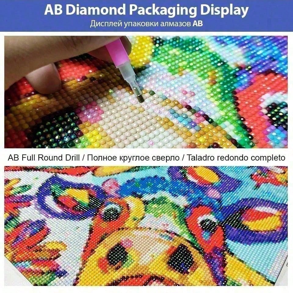 1 pièce - 5D-DIY - Tissu floqu - 5D Diamond Painting Kit Full Drill avis et prix