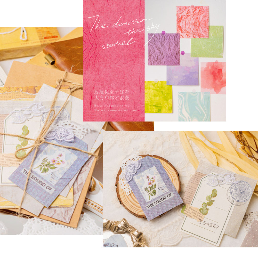 Papier artisanal à Texture col - Vintage Junk Journal Scrapbooking Paper avis et prix